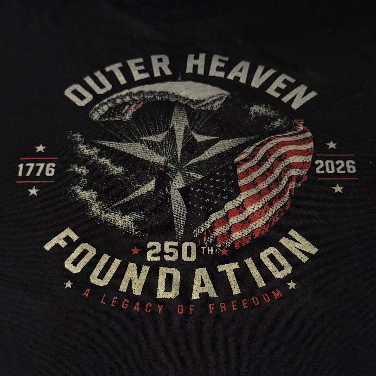 Outer Heaven Foundation USA 250th Anniversary Tee