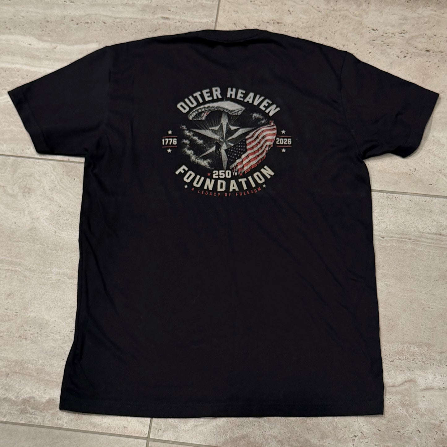 Outer Heaven Foundation USA 250th Anniversary Tee